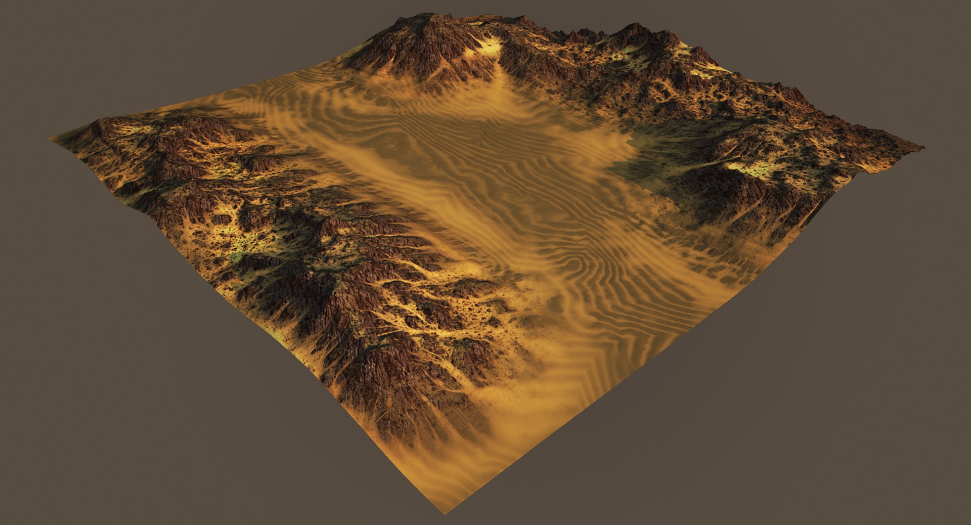 3D Terrain Ready - TurboSquid 1204935