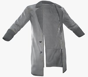 gray coat 3D
