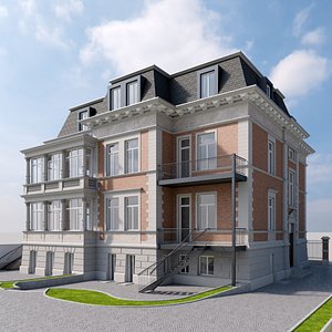 3D 19th villa