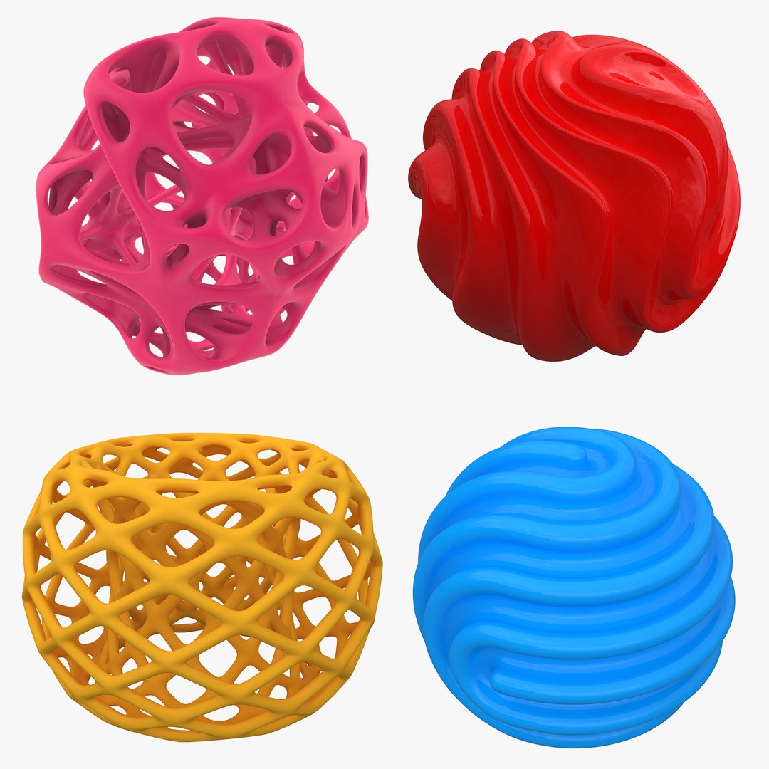 3D Parametric Math Organic Geometries Model - TurboSquid 2425466
