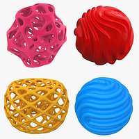 Parametric Math Organic Geometries