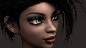 rigged female nuke model
