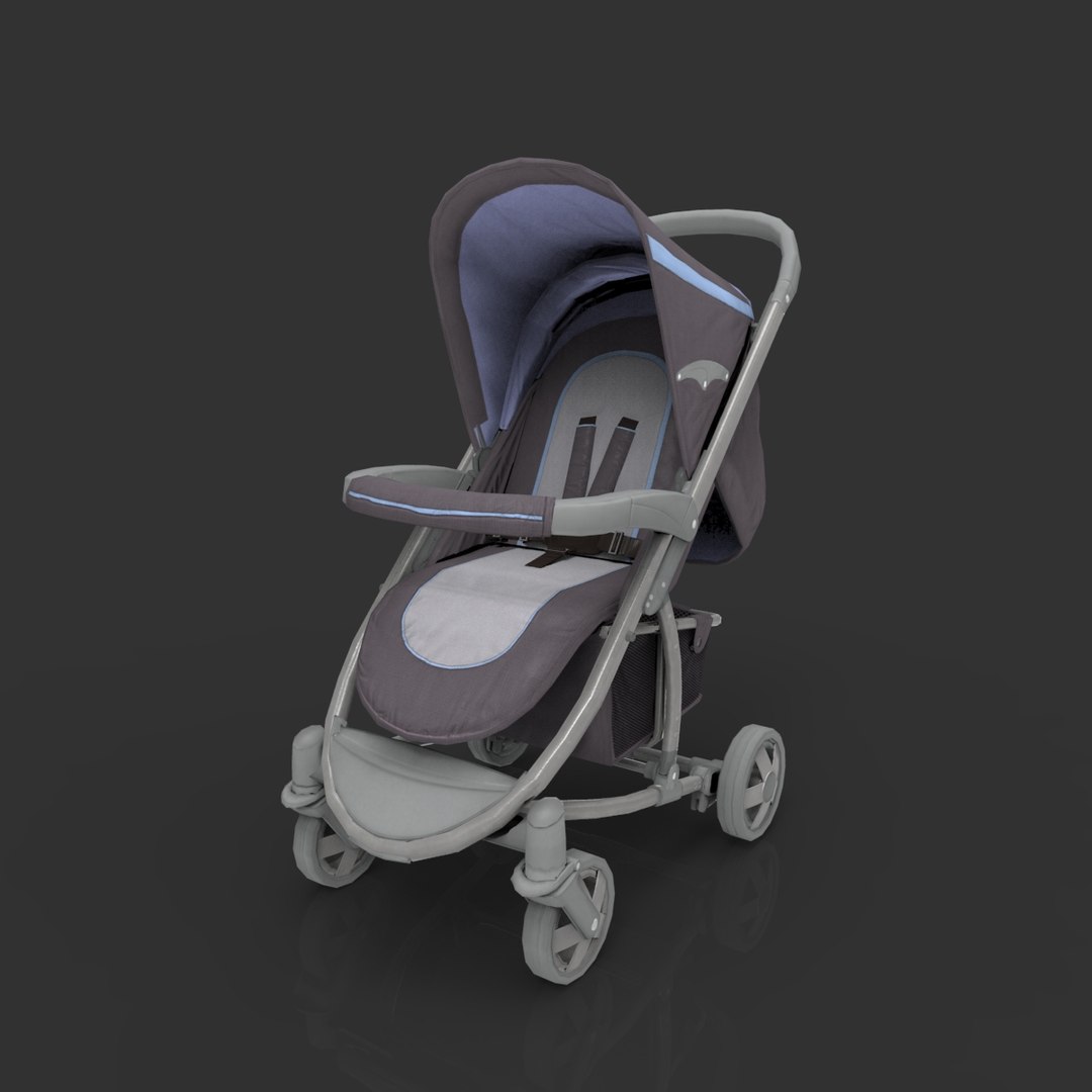 Pram 3d Model