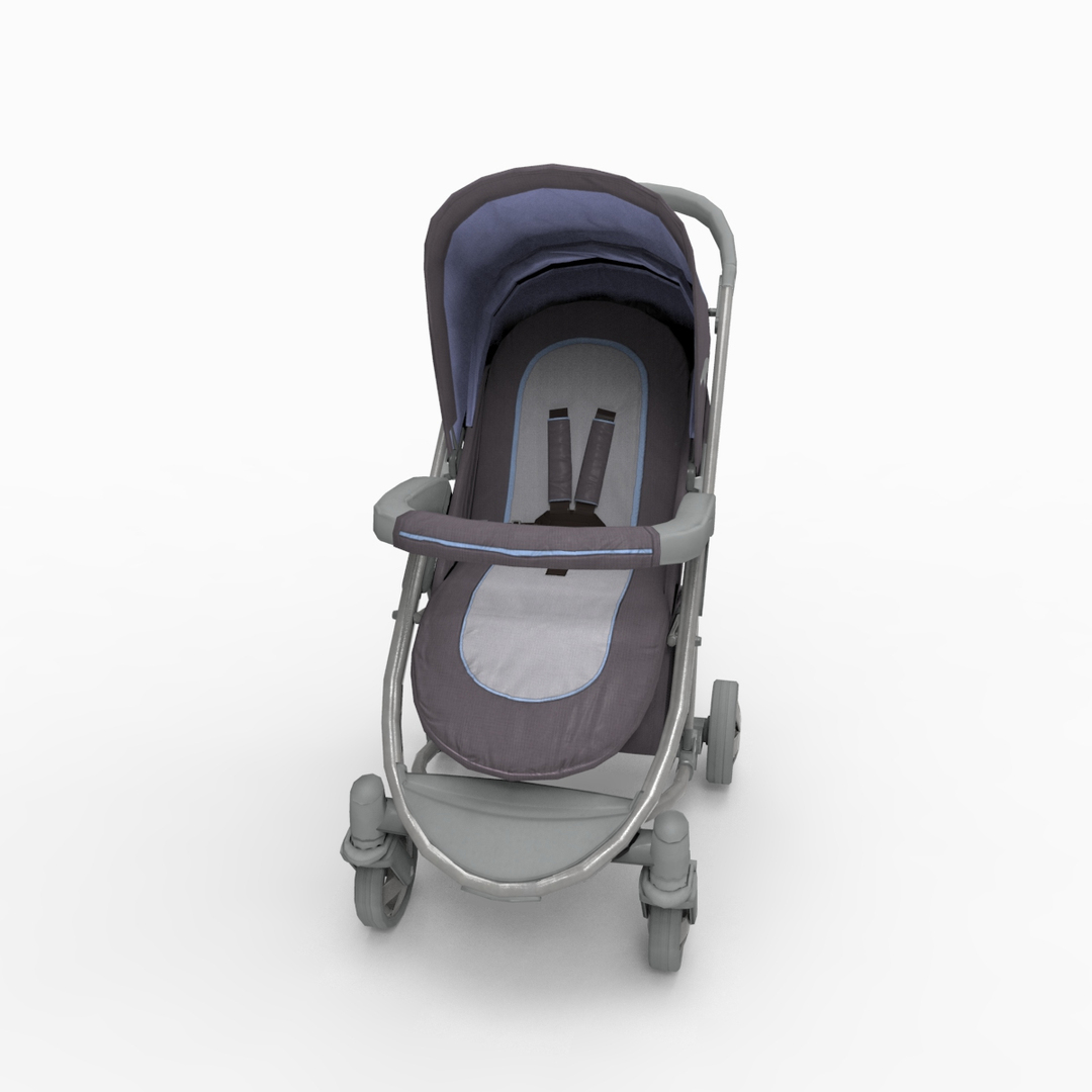 Pram 3d Model