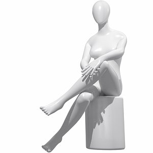 Female Mannequin Rigged with  CATRig