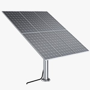 3D Detailed Solar Panel