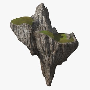 Soaring Highland Rock 3D model