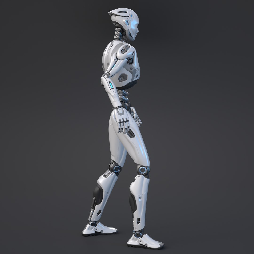 3D Robot Android Cyber - TurboSquid 1987883