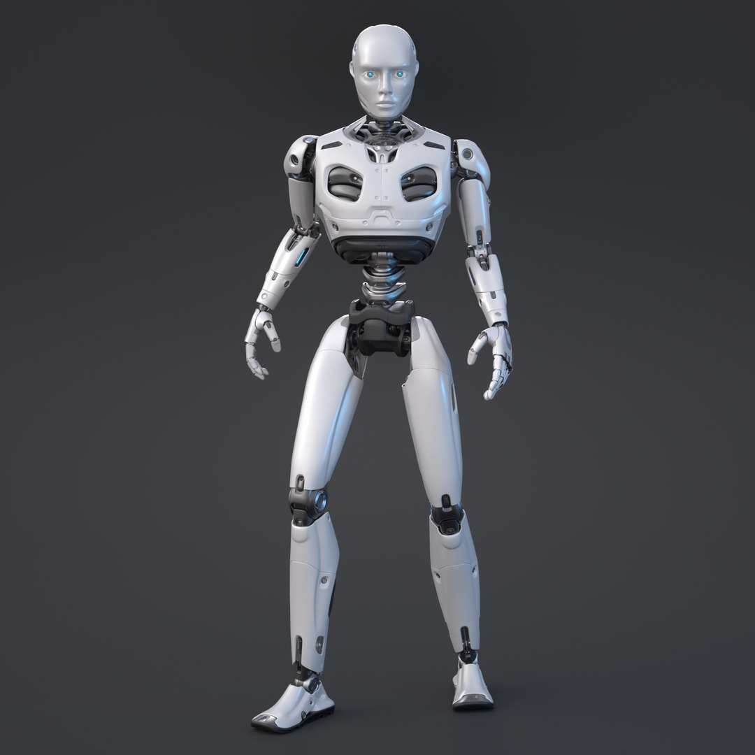 3D Robot Android Cyber - TurboSquid 1987883