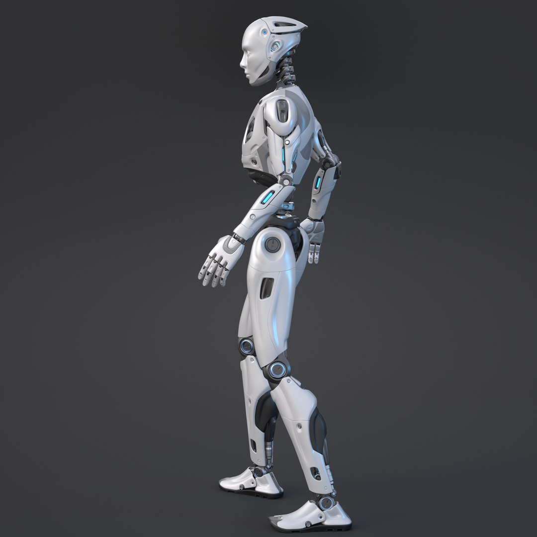 3D Robot Android Cyber - TurboSquid 1987883