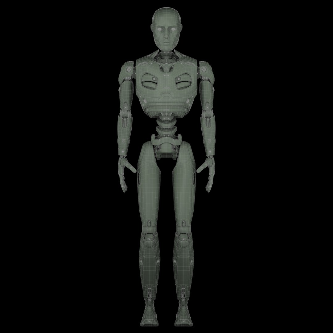 3D Robot Android Cyber - TurboSquid 1987883