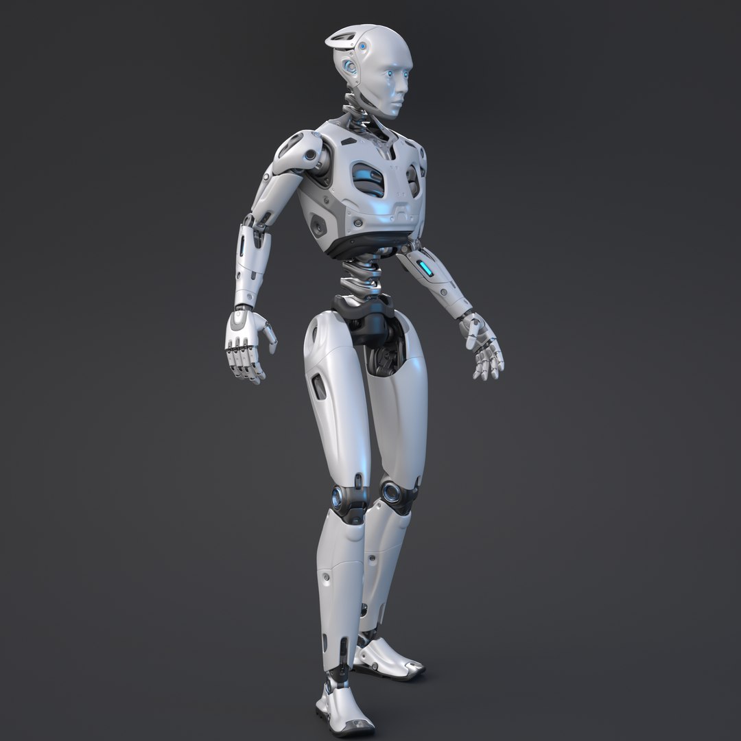 3D Robot Android Cyber - TurboSquid 1987883