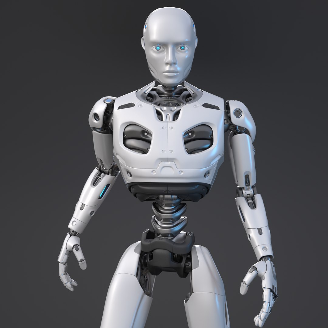 3D Robot Android Cyber - TurboSquid 1987883