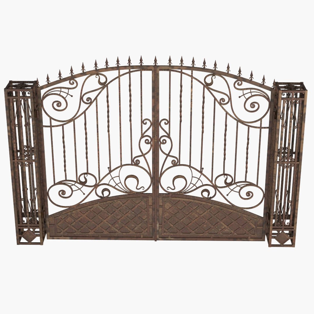 Gate Patterns 3d Model