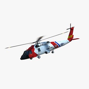 mh-60t jayhawk uscg 3D model