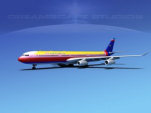 airline a340-600 airbus a340 lwo