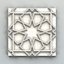 3D Wall panel 032 Arabic model