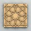 3D Wall panel 032 Arabic model