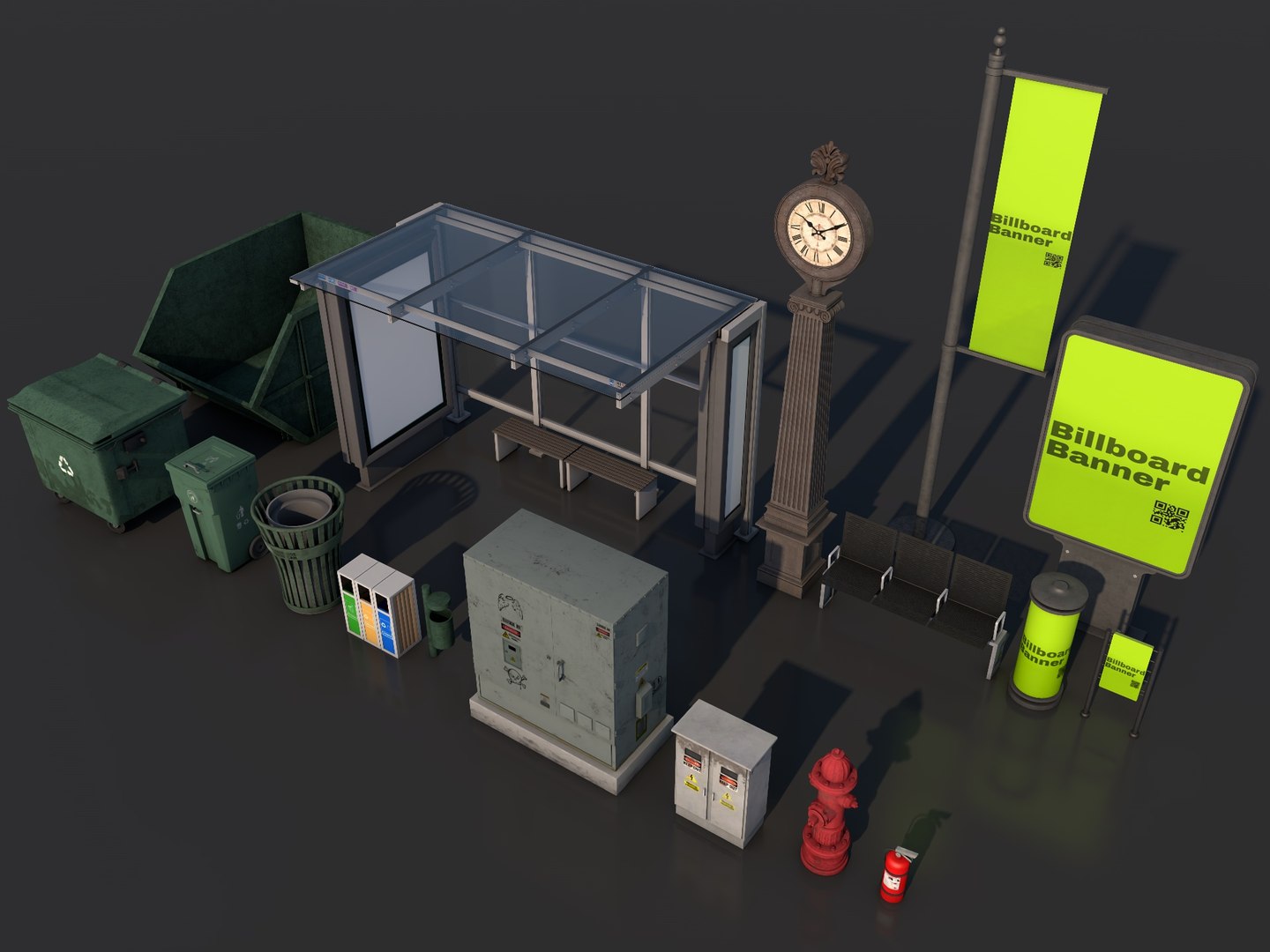 3D Road street Props 3D model https://p.turbosquid.com/ts-thumb/xY/ItKub2/JY/roadprops1/jpg/1772701872/1920x1080/fit_q87/8146122b1cbba32b25ad47ee744cad676d15296c/roadprops1.jpg