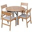 Mesa de comedor Gogen y silla Mirit