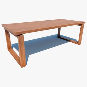 3D IKEA - MORBYLANGA Big Rectangular Dining Table - Lumion Library