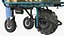 Elderly Man Makita DCU180ZF Electric Wheelbarrow with Wood Rigged for Maya