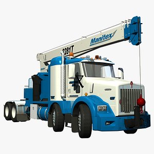Kenworth T800 Boom Crane