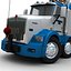 Kenworth T800 стреловой кран
