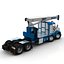 Kenworth T800 стреловой кран