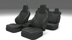 Tesla Model S Seats Dark