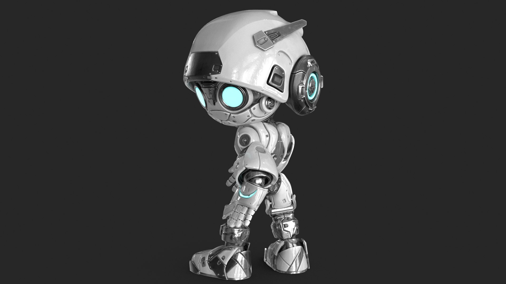 Droid RIGGED 3D Model - TurboSquid 2096398