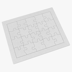 jigsaw puzzle 20 piece 3d max