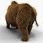 Elasmotherium Pose 1 Fur