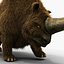Elasmotherium Pose 1 Fur