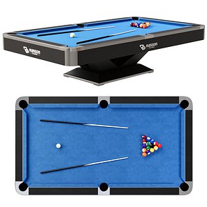 Professional Billiard Pool Table Rasson Victory II Plus 3D