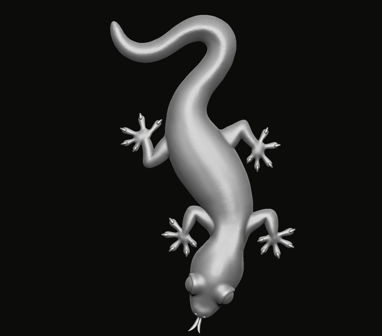 3D Lizard Pendant 3D print model - TurboSquid 2046294