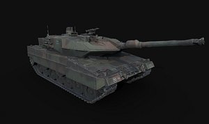 Leopard 2a5 3d HQ Scan 3D model
