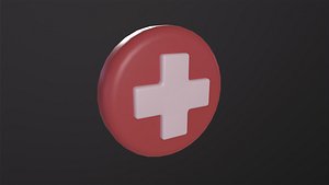 Health Symbol 3D model