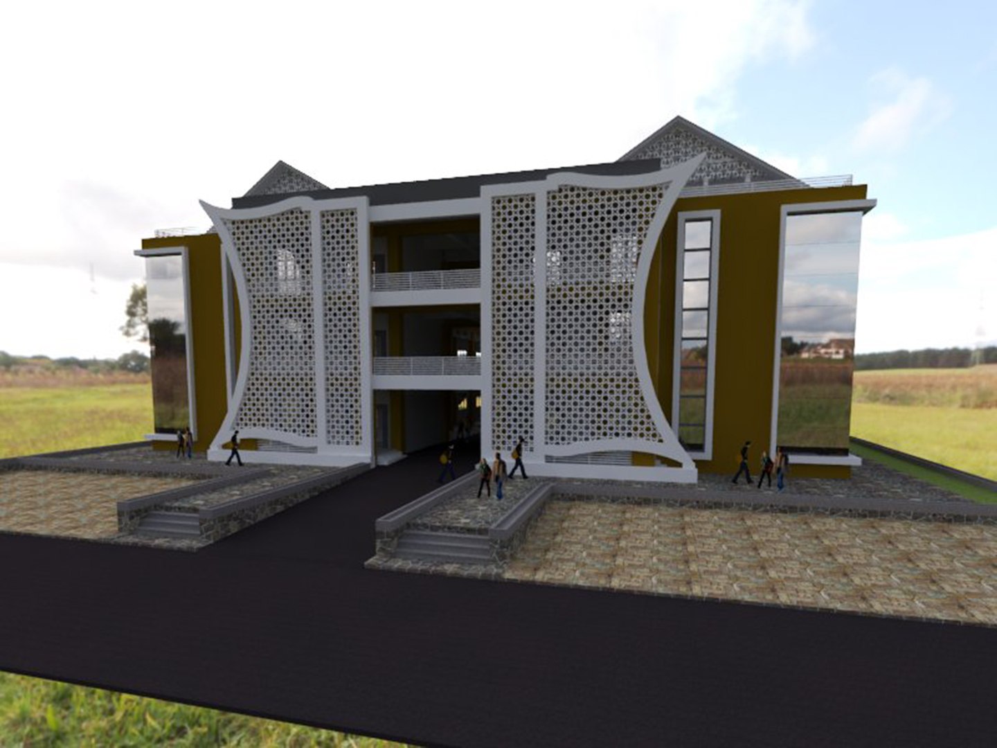 3D Faculty Of Engineering Model - TurboSquid 2135587