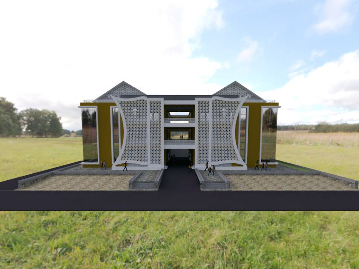 3D Faculty Of Engineering Model - TurboSquid 2135587