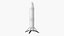 Next Generation Space Rocket Standing Pose for 3D Print