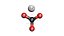 Calcium Carbonate 3D Model CaCO3