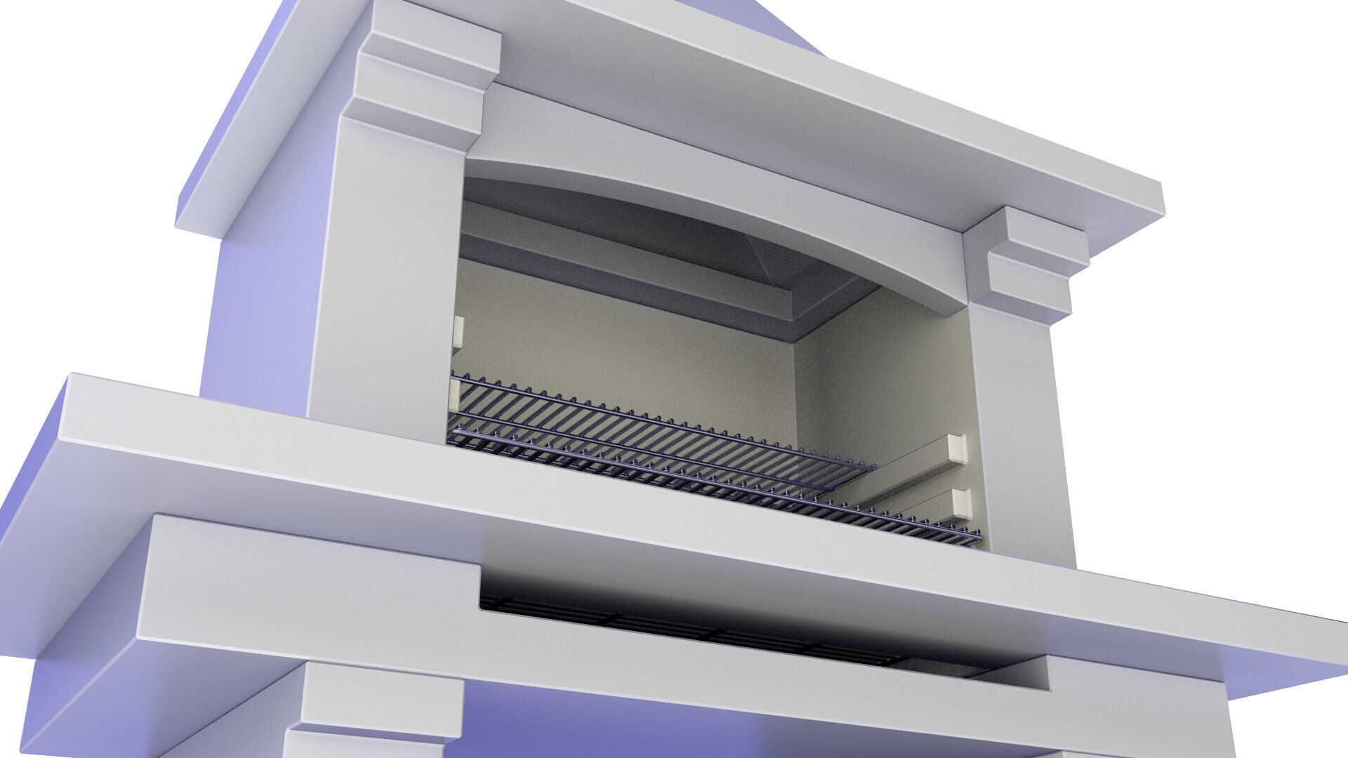 Masonry Barbecue 1 3D Model - TurboSquid 1999057