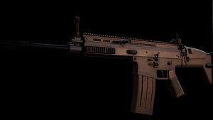 scar-h rifle model