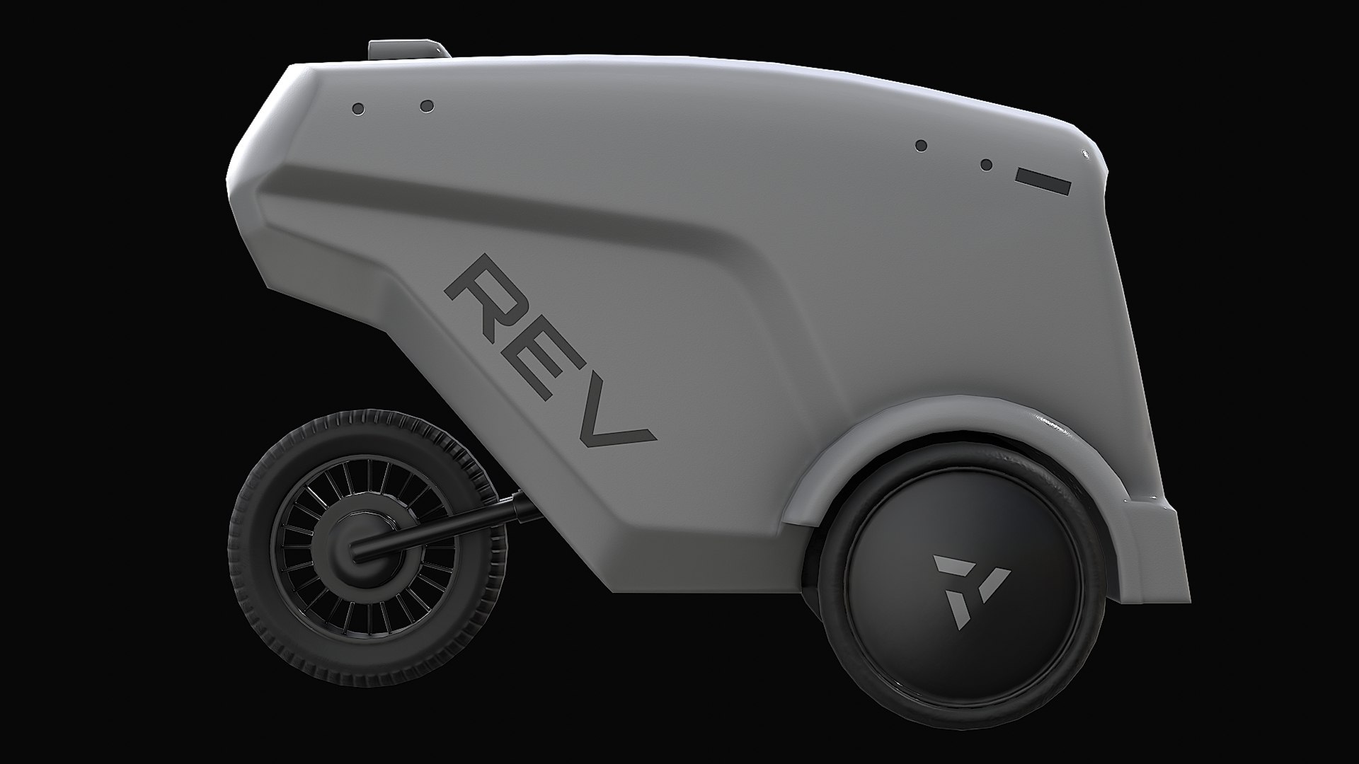 3D REV-1 Food Delivery Robot - TurboSquid 2358053