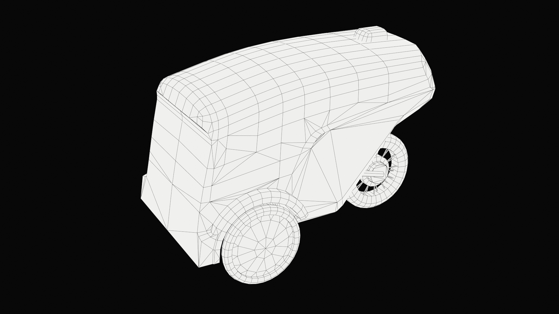 3D REV-1 Food Delivery Robot - TurboSquid 2358053