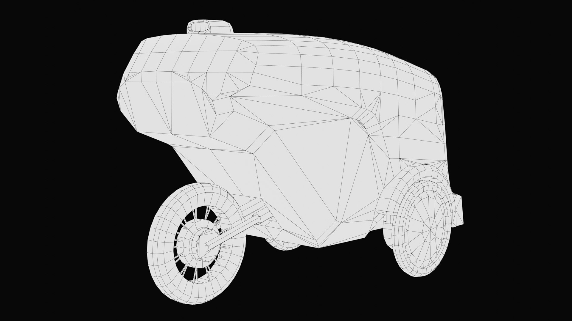 3D REV-1 Food Delivery Robot - TurboSquid 2358053