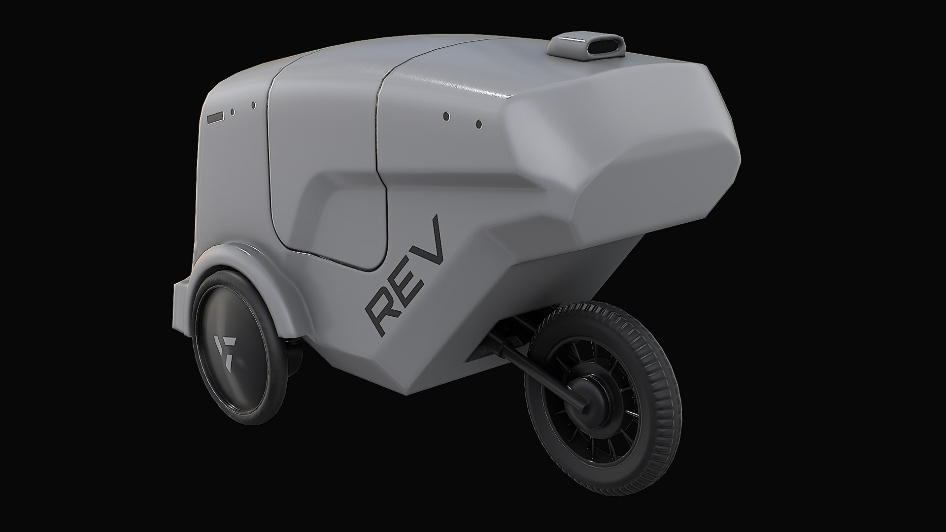 3D REV-1 Food Delivery Robot - TurboSquid 2358053