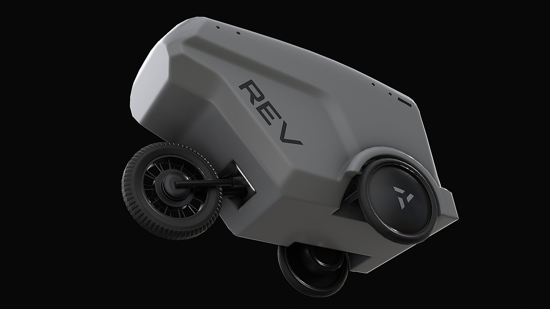 3D REV-1 Food Delivery Robot - TurboSquid 2358053