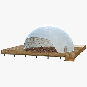 Geodesic Dome Glamping model